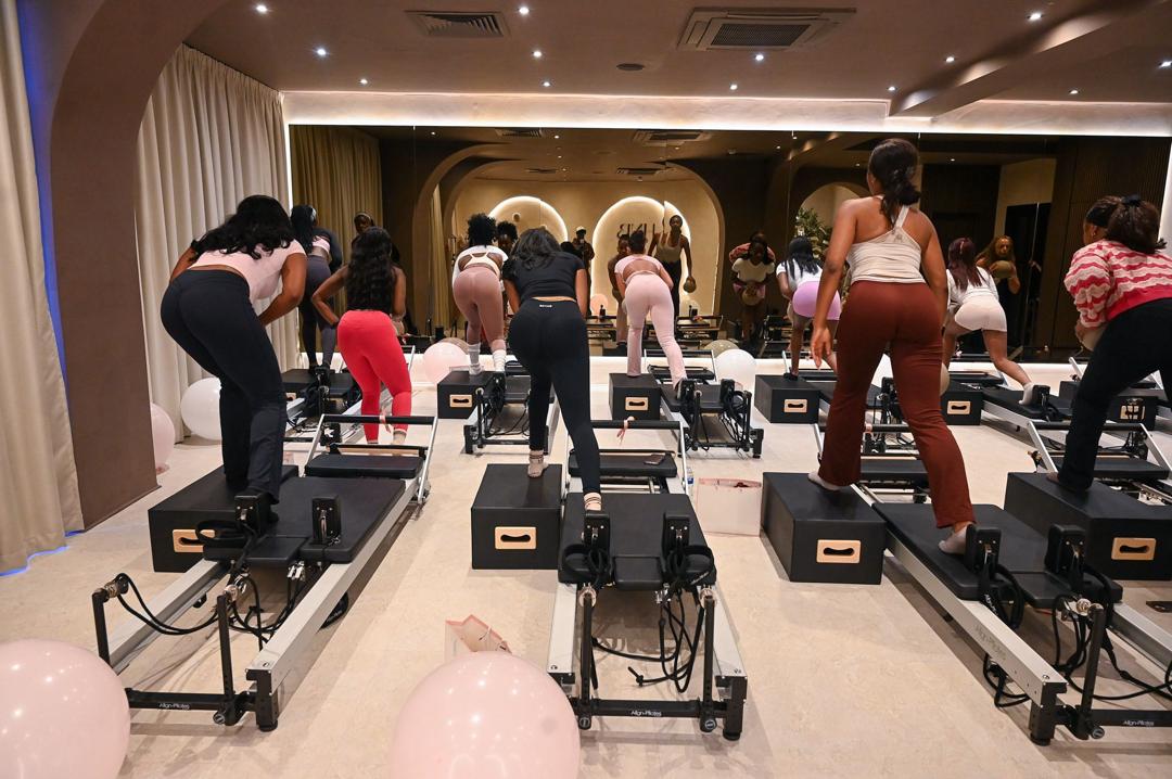 Guests at the Rebodied Pilates x Networking event